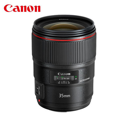 相機鏡頭【全新】Canon/佳能EF 35mm f/1.4L II USM廣角定焦鏡頭單反相機大光圈紅圈鏡頭35 F1.