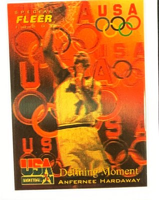 NBA老卡 96 Fleer USA Olympics Defining Moments #21 (hardaway)