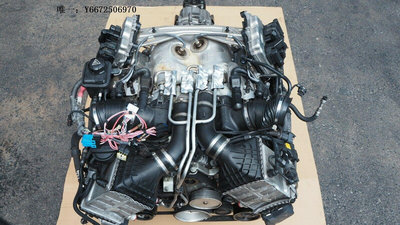 汽車百貨適配寶馬F13 M6 S63N 4.4L V8 雙渦輪 發動機總成波箱F10 F12兩驅汽車配件