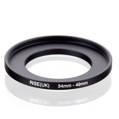 相機用品 優質金屬濾鏡轉接環 小轉大 順接環 34mm-49mm轉接圈
