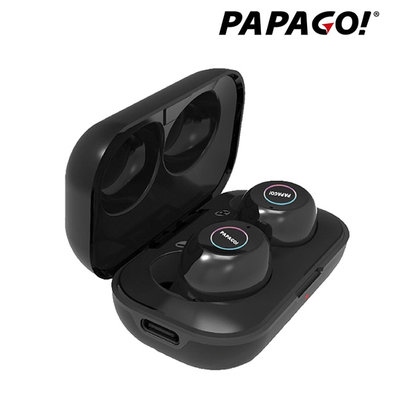 【含稅】PAPAGO 真無線觸控藍牙耳機 W2 真無線直覺式觸控藍牙耳機 運動 防汗 防水 無線耳機 藍芽 W-2