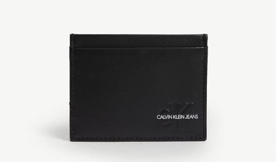 (預購）（三色）Calvin Klein Jeans leather card holder 皮革卡夾
