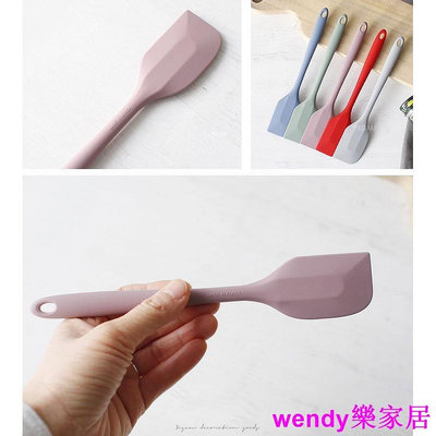 現貨韓國製矽膠小刮勺 刮勺 蠟筆色刮勺 烘培刮勺 可開發票