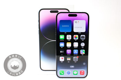 【台南橙市3C】Apple iPhone 14 Pro Max 深紫色 256G 二手 6.7吋 蘋果手機 #85217
