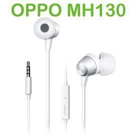 【15天不滿意OPPO 原廠 MH130 高品質入耳式耳機 原廠耳機/帶線控麥克風耳機/盒裝 R9/R9S/R7/R7+