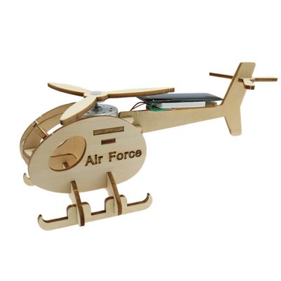 阿里家 太陽能直升飛機小學生科技小制作發明兒童手工玩具科學實驗器材料