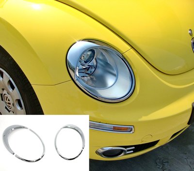 【JR佳睿精品】福斯 VW Beetle 05-12年 金龜車 鍍鉻大燈框 頭燈框 改裝 配件 精品 台灣製