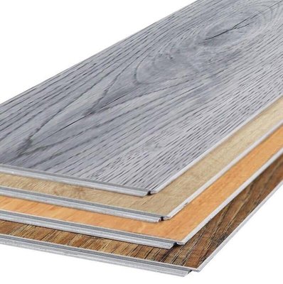 現貨熱銷-spc石塑地板pvc鎖扣卡扣式地板革防水加厚耐磨家用仿木塑膠地板貼