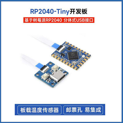 RP2040-Tiny開發板 RP2040 ZERO 樹莓派PICO 分體式USB接口~告白氣球