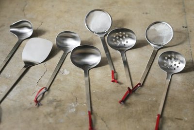現貨 日本制造進口相澤工房匠人制作304不銹鋼小鍋鏟湯勺漏勺火鍋濾勺