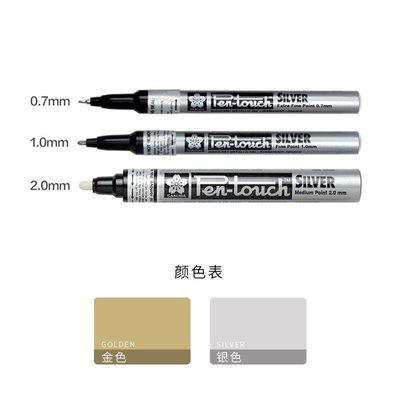 ☆ˇ棒棒饄゛☆ 高達模型金屬色馬克筆 手涂上色油性補色筆 日本櫻花電鍍色油漆筆RE62超夯 精品