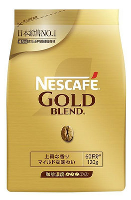 NESCAFE 雀巢咖啡 金牌微研磨咖啡補充包120g/包