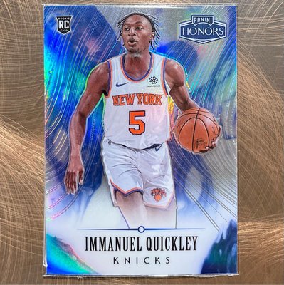 Immanuel Quickley 2020-21 Chronicles Panini Honors Silver Prizm #583 Rookie RC