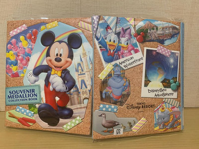 日本東京 迪士尼 Disney 紀念幣 收集冊