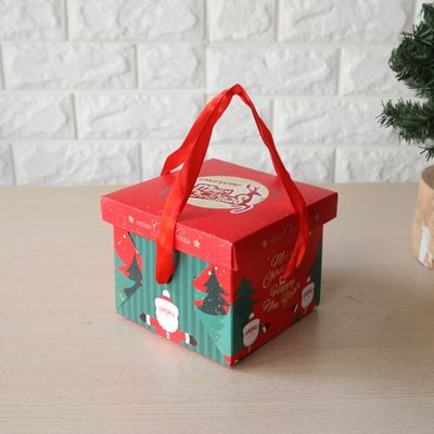 聖誕節 紙盒 禮物盒 聖誕禮物 包裝盒 ( 聖誕禮物盒 ) 交換禮物  禮品盒 折疊式紙盒 恐龍先生賣好貨