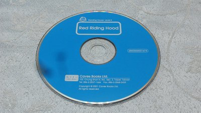 【彩虹小館】兒童CD~Reading House Level2_Red Riding Hood ~敦煌書局（單片）