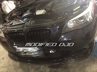 DJD19091905 BMW E61 TOURING 大五旅行車MTECH保桿專用碳纖維前下巴套件