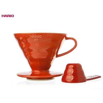Hario VDC-02R 陶製 濾杯 紅色 錐形 V60 手沖咖啡 VDC02✨PLAY COFFEE