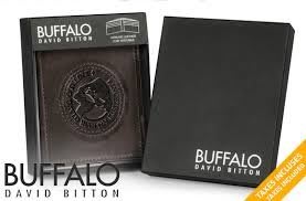 Buffalo全真牛皮皮夾 Buffalo David Bitton加拿大牛仔名牌