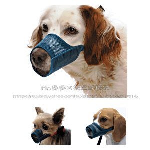 【Mr.多多】＜日本 TK＞ 綠色網狀口罩 嘴套 5號 中型犬用（行為訓練、預防狗狗吵鬧、吠叫、咬人、亂吃)