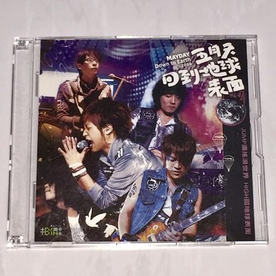 五月天 MayDay 2008 小太陽 相信音樂 台灣版 宣傳單曲 CD / 回到地球表面 演唱會主題曲