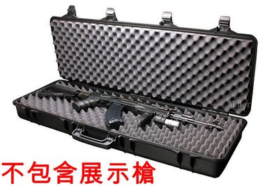 [01] SRC 105cm 硬殼 槍箱 黑 ( 防護箱攜行槍盒防爆箱步槍卡賓槍衝鋒槍散彈槍長槍箱狙擊槍98K M4