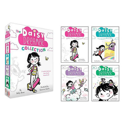 夢想家女孩黛西兒4冊盒裝 英文原版 The Daisy Dreamer Collectio  市