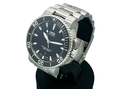 【JDPS 久大御典品 / 名錶專賣】ORIS 豪利時錶 Aquis系列 43mm 自動 不銹鋼 附盒證 編號S6395