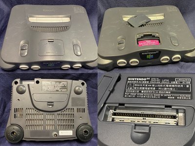 任天堂 Nintendo 64 N64 主機 台灣專用機 無影像輸出需維修處理 零件機 故障機