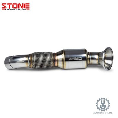 【YGAUTO】STONE巨石｜BMW X5 40iX(G05)｜Catalytic Downpipe(B58)｜排氣管
