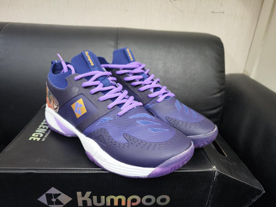 近全新  薰風KUMPOO 劉國倫代言 D83實戰羽球鞋 EUR 44 (可籃球實戰)