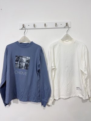 【全新現貨】2023春季新款 日本純棉印花長袖T恤