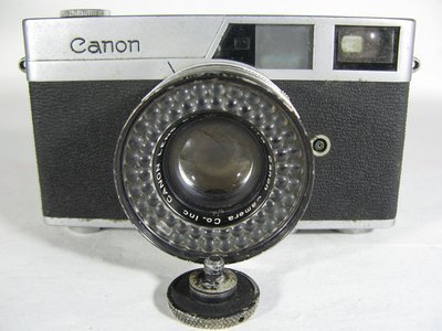 [銀九藝] 早期相機 古董相機 日本CANON機械相機 金屬相機
