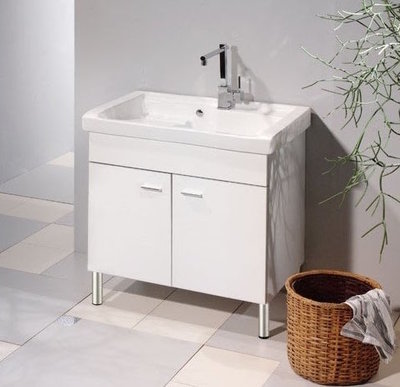 《優亞衛浴精品》CORINS柯林斯活動式洗衣板/結晶鋼烤洗衣櫃洗衣槽GN-80