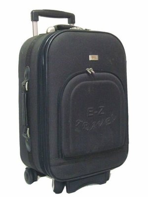 【熱賣精選】21吋E Z登機箱西裝夾層旅行箱時尚拉桿行李箱21吋黑灰色福利品