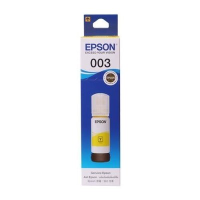 【含稅未運】 EPSON 003 T00V400 黃色 原廠盒裝填充墨水 適用 L1110 L5190 L3150