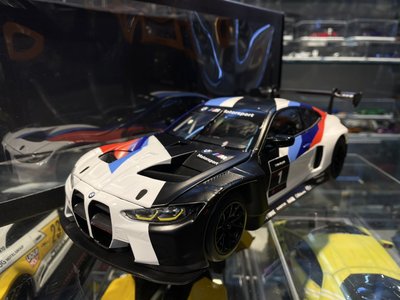 吉華@ 1/18 原廠 BMW Miniatur M4 GT3 2021 Presentation