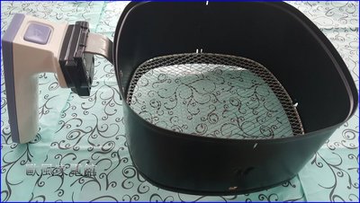 【歐風家電館】PHILIPS 飛利浦 健康氣炸鍋 內鍋 網架 HD9220 (黑色)