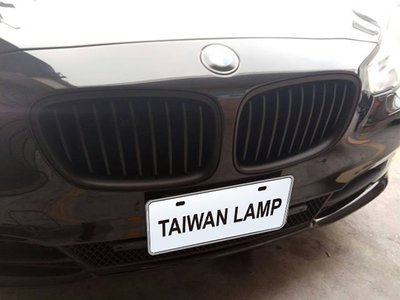 《※台灣之光※》BMW F34 3GT 12 13 14 15年全霧黑平光黑消光黑全黑鼻頭組318 320 325