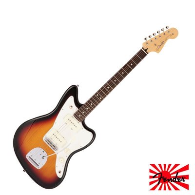 【又昇樂器.音響】無息分期 Fender Japan Hybrid II Jazzmaster 電吉他 經典三色漸層