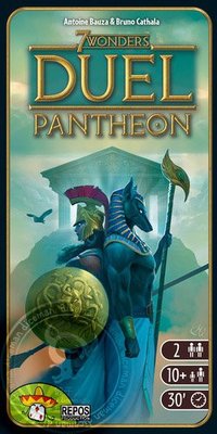 骰子人桌遊-七大奇蹟對決：帕特農7 Wonders Duel: Pantheon(繁)