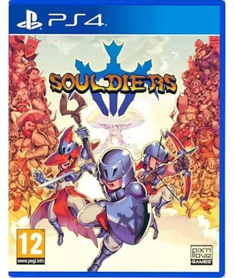 現貨[電玩彗星]PS4 Souldiers英靈士魂 支援中文(全新未拆)2D橫向動作遊戲 全球限量