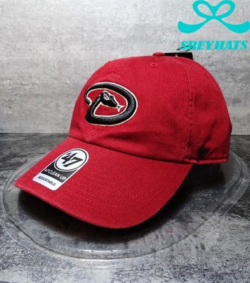 [SREY帽屋]預購＊47 Brand CLEAN UP MLB  亞歷桑納響尾蛇 經典LOGO 美國限定 棒球帽 老帽