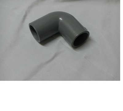 PVC 彎頭90度 塑膠管彎頭 水管接頭 3/4" 20mm