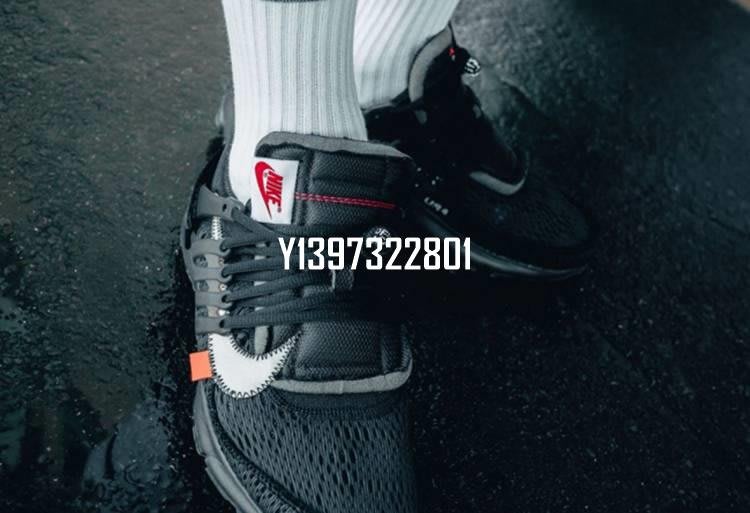 Off White x Nike Air Presto 純黑百搭魚骨鞋慢跑鞋AA3830-002 | Yahoo