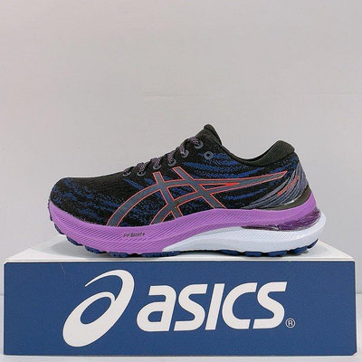 ASICS GEL-KAYANO 29 (D) 女生 黑紫色 舒適 寬楦 緩震 運動 慢跑鞋 1012B297-003