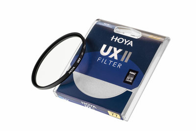 濾鏡保谷HOYA UV濾鏡新款UX II 2代多層鍍膜UV鏡CPL偏振鏡適用于佳能尼康37/40.5/46/49/52/