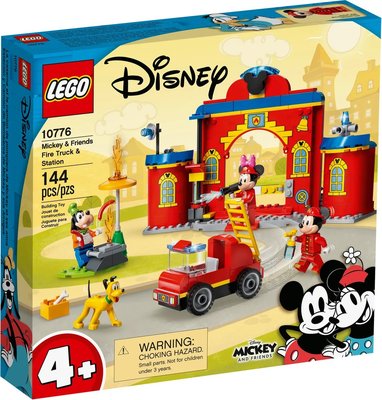 【樂GO】樂高 LEGO 10776 米奇與朋友們 消防站 消防局 消防車 迪士尼 Disney 玩具 禮物 正版全新