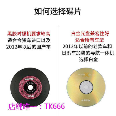 CD唱片【大容量CD碟】CD定制刻錄碟自選歌曲車載碟片汽車黑膠唱片定製