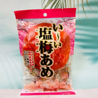 日本 松屋製果 紀州梅鹽糖 94g 梅子鹽糖 梅風味糖 梅風味鹽糖